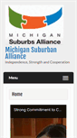 Mobile Screenshot of michigansuburbsalliance.org